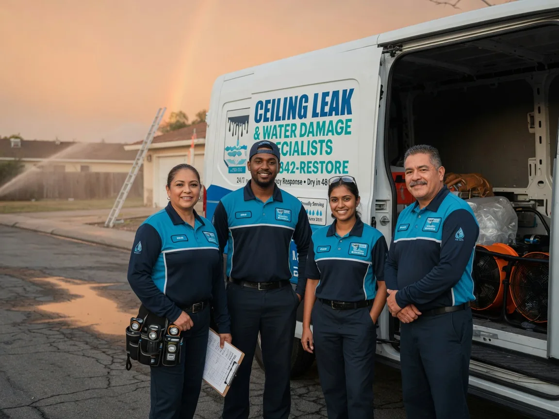 Ceiling Leak Cleanup company in Melrose, WI