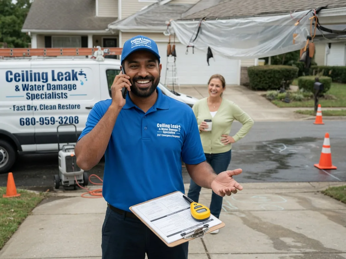 Ceiling Leak Cleanup Melrose, WI FAQs